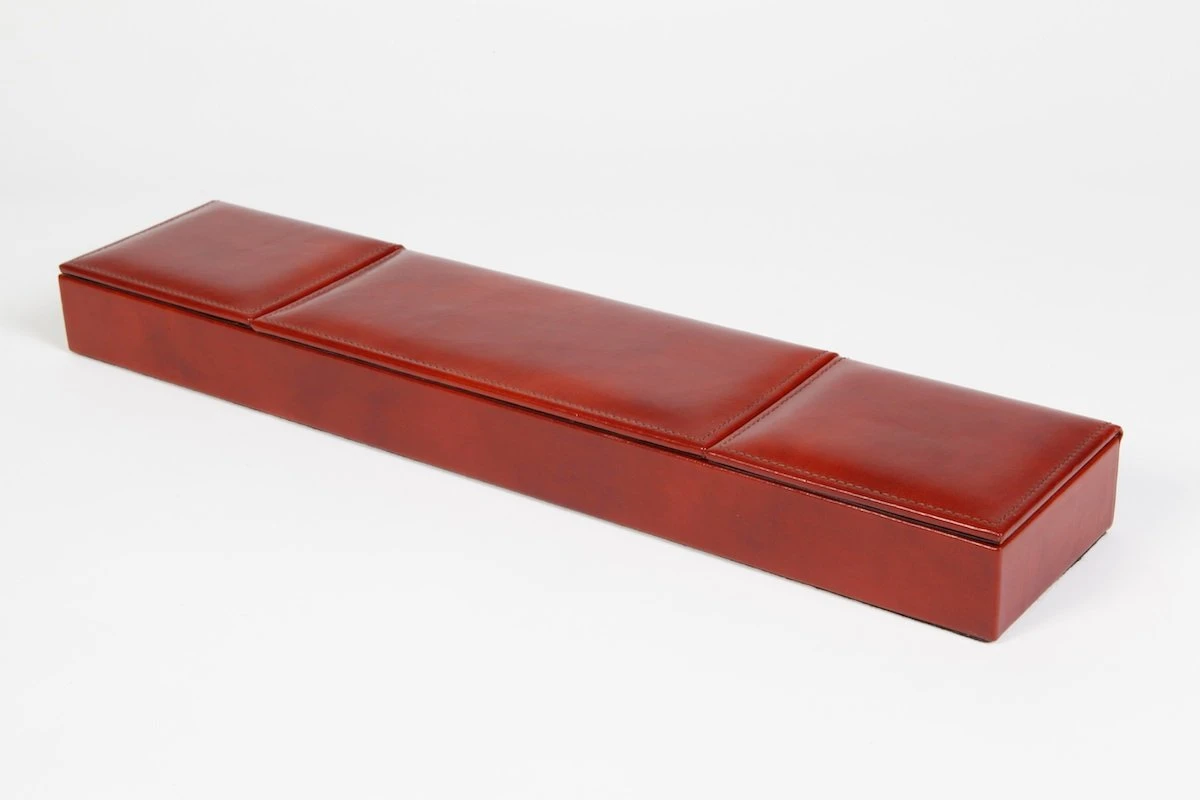 Bosca 3 Compartment Desk Organizer Old Leather 15 Bosca 3 Compartment Desk Organizer Old Leather - Image 13