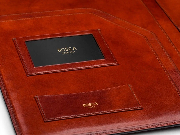 Bosca Old Leather Classic All Leather Pad Cover 8.5 X 11 14 Bosca Old Leather Classic All Leather Pad Cover 8.5 X 11 - Image 12