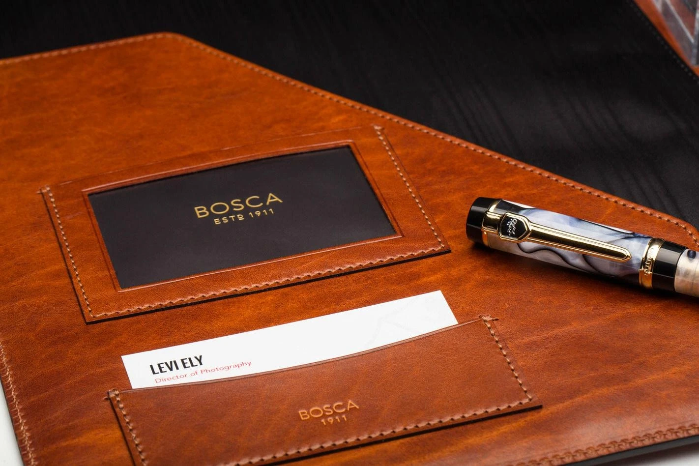 Bosca Dolce Flexible Leather Portfolio 8.5x11 11 Bosca Dolce Flexible Leather Portfolio 8.5x11 - Image 9