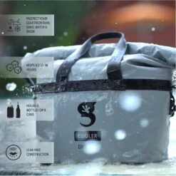 Geckobrands Tote Dry Bag Cooler 35 Geckobrands Tote Dry Bag Cooler -Best Luggage Store 06a7fb596f28f9574319c00a46e214d7641ac7214ed00d69871151a09ae2e7d7