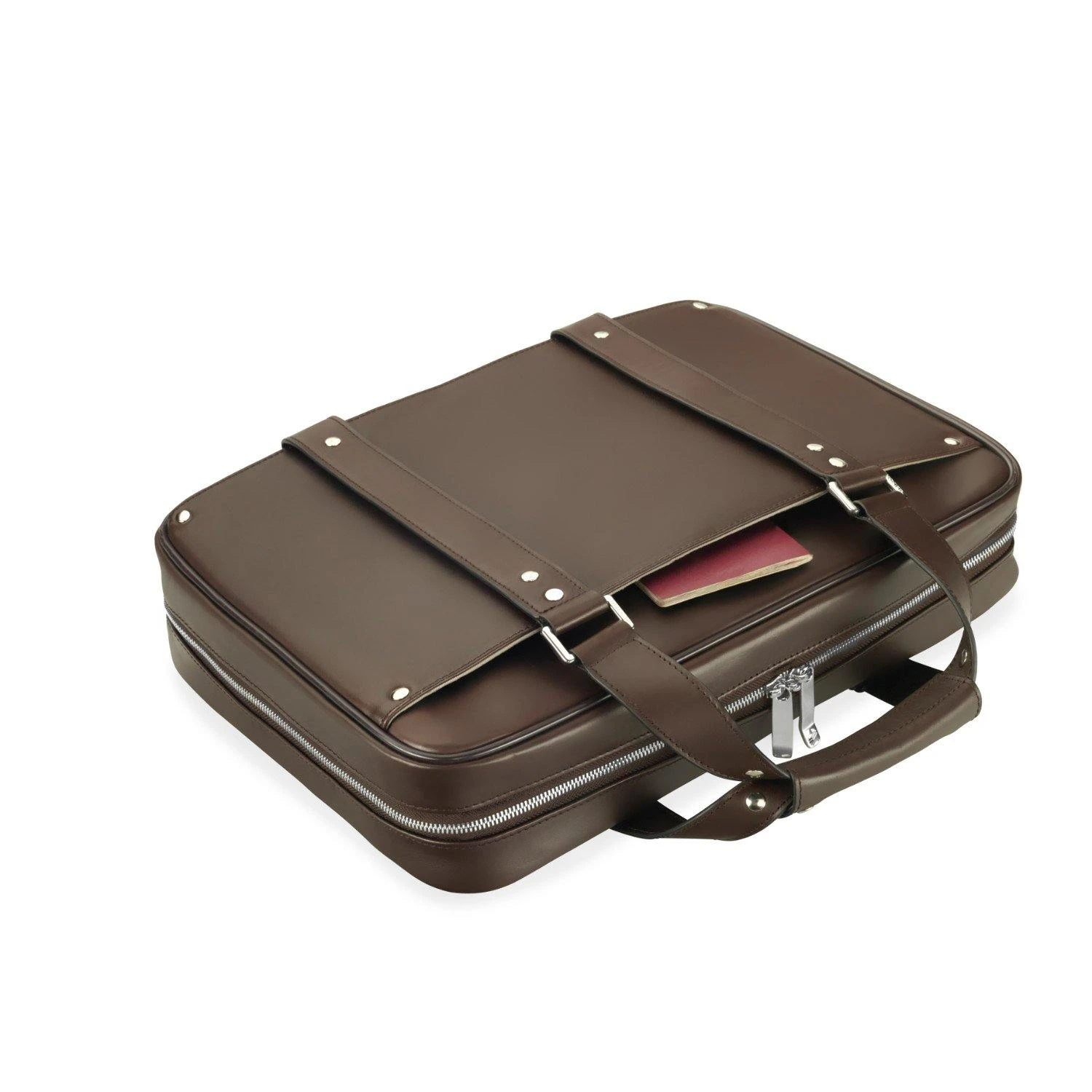 Vocier 2-Piece Travel Set Leather Travel Bag & Leather Briefcase 16 Vocier 2-Piece Travel Set Leather Travel Bag & Leather Briefcase - Image 14