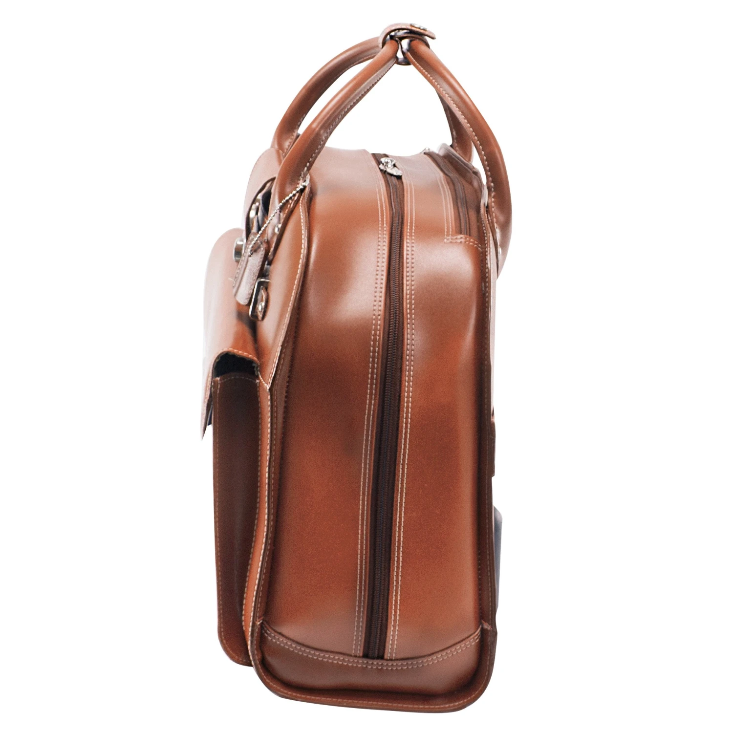 McKlein USA Edgebrook 15.4" Leather Wheeled Ladies' Laptop Briefcase 12 McKlein USA Edgebrook 15.4" Leather Wheeled Ladies' Laptop Briefcase - Image 10