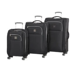 IT Luggage Megalite Weave II 3 Piece Set (20"/24"/28") 4-Wheel Luggage Sets