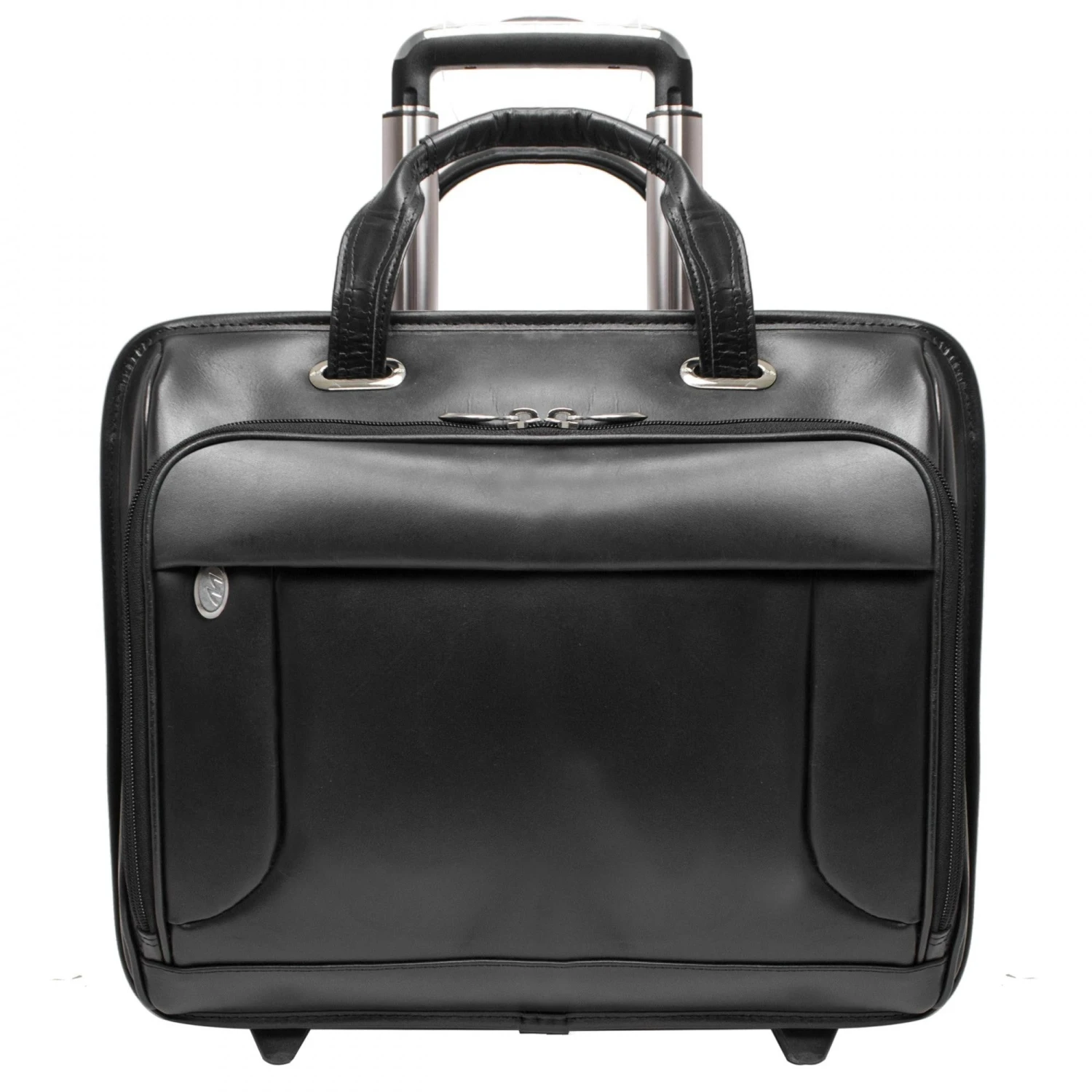 McKlein USA Greenwich 15.6" Leather Wheeled Laptop Briefcase 3 McKlein USA Greenwich 15.6" Leather Wheeled Laptop Briefcase