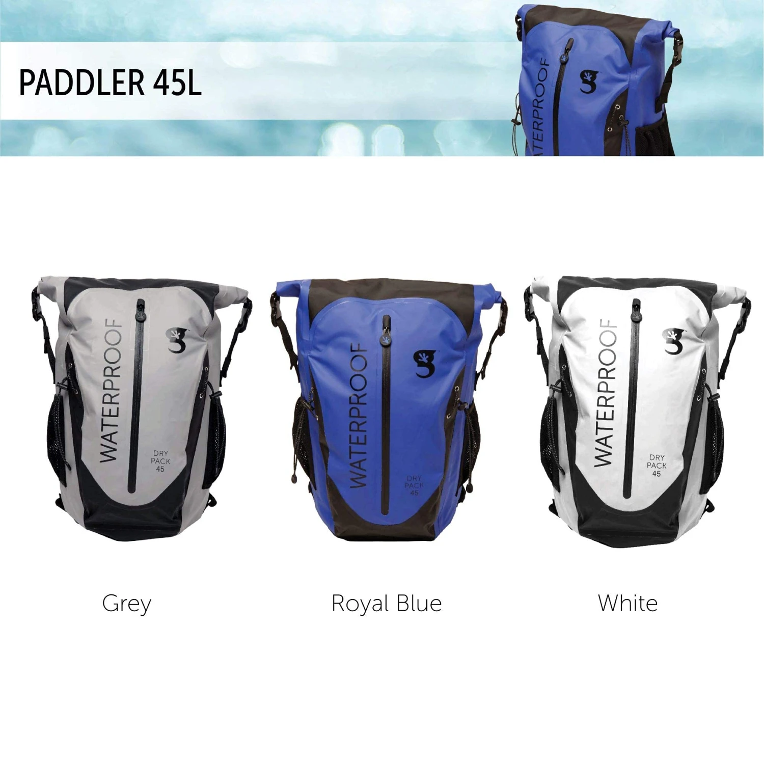 Geckobrands Paddler Waterproof Backpack 10 Geckobrands Paddler Waterproof Backpack - Image 8