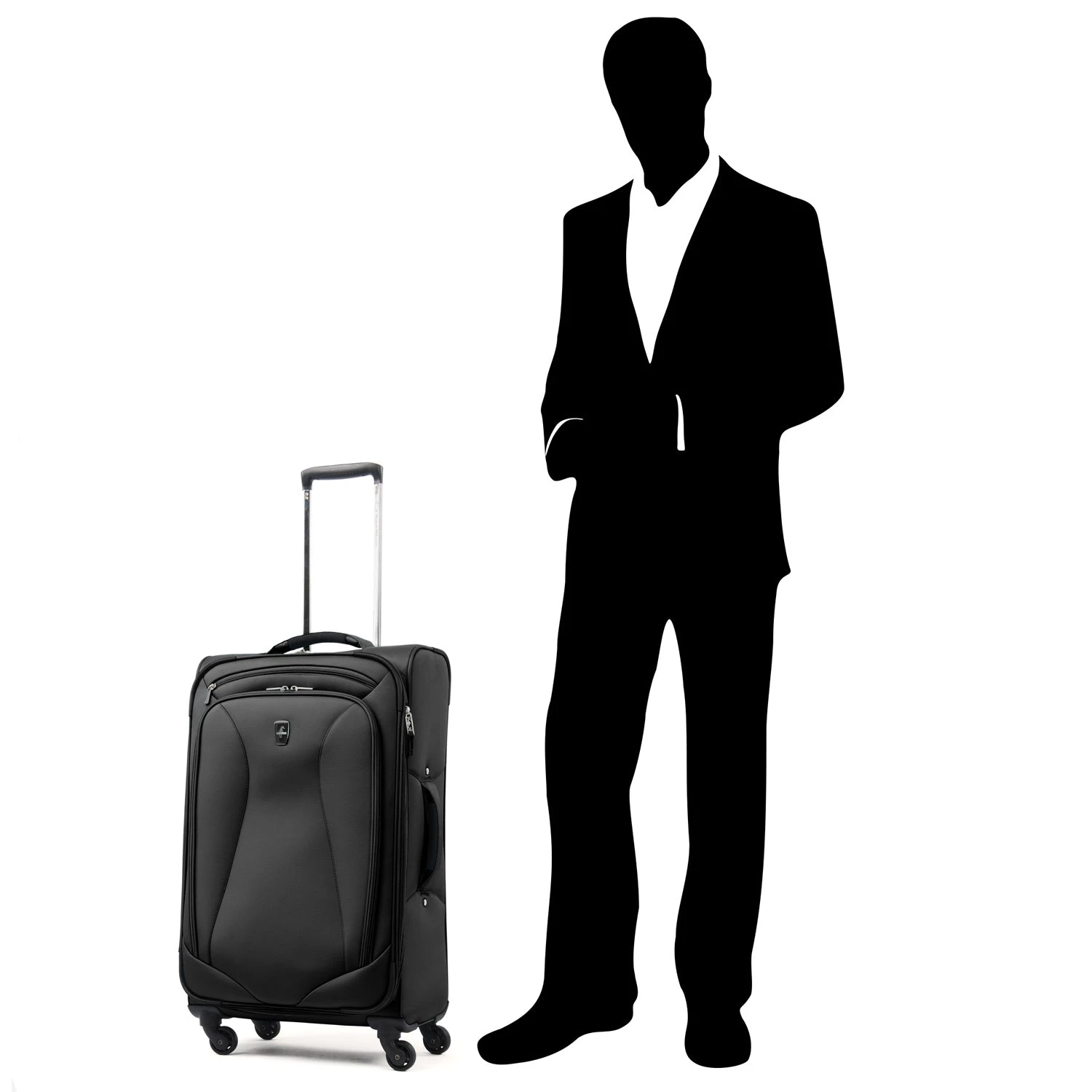 Atlantic Luggage Ultra Lite 4 25" 4-Wheel Medium Luggage 13 Atlantic Luggage Ultra Lite 4 25" 4-Wheel Medium Luggage - Image 11