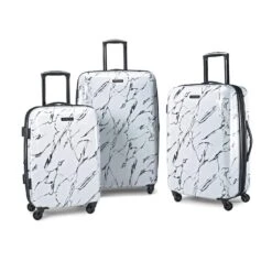 American Tourister Moonlight Hardside 3 Piece Spinner Set 21" 24" And 28"
