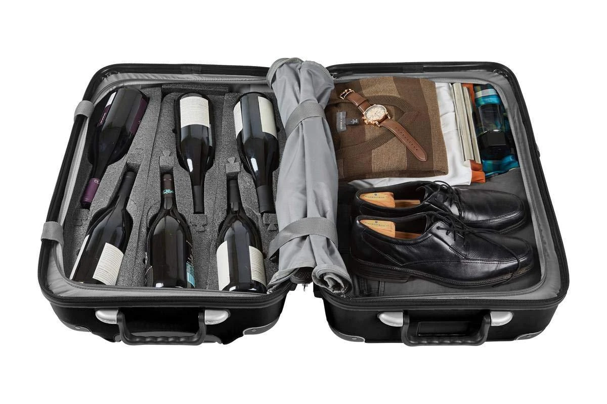 VinGardeValise Grande 05 - 12 Bottle Wine Travel Suitcase