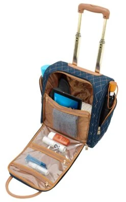 London Fog Queensbury 15" Under The Seat Bag -Best Luggage Store 261f296cdd4e57acac47028eb690846318cb8a7cff25028291aea38cd529fef9