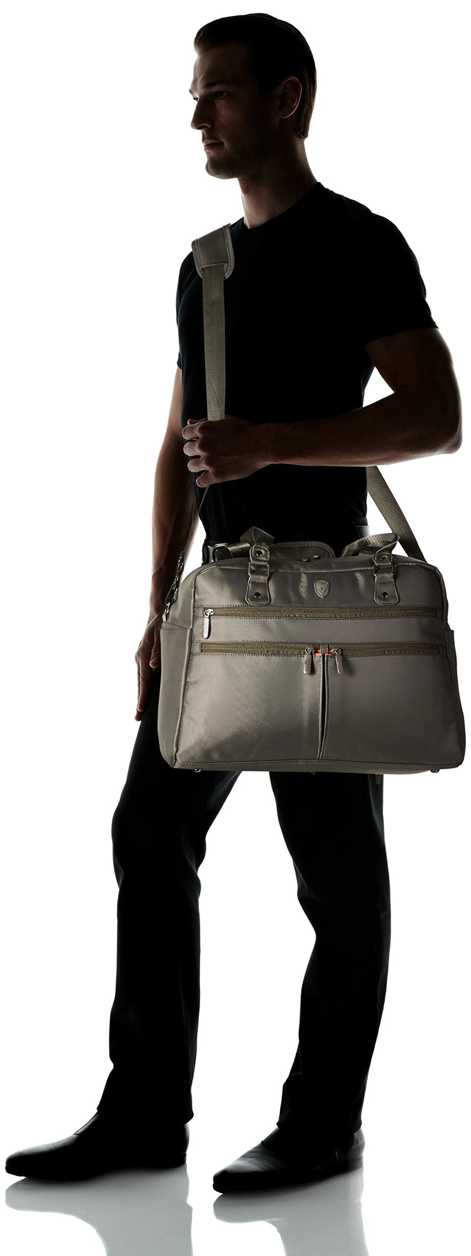 Heys America Unisex Hilite Multi-Zip Boarding Duffel With RFID Red Duffel Bag 6 Heys America Unisex Hilite Multi-Zip Boarding Duffel With RFID Red Duffel Bag - Image 4