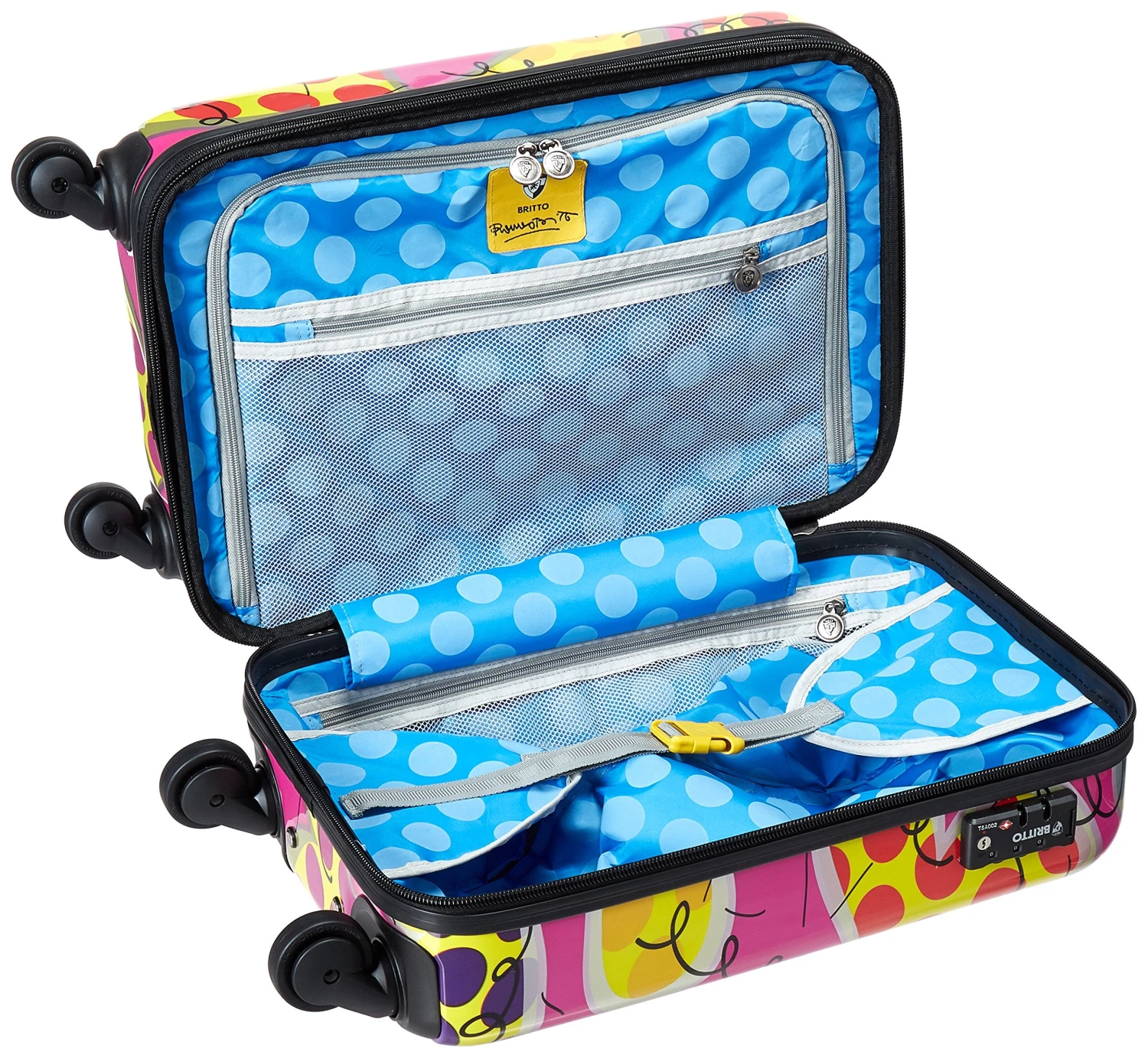 Heys America Britto 21" 4-Wheel Carry-On Luggage 5 Heys America Britto 21" 4-Wheel Carry-On Luggage - Image 3