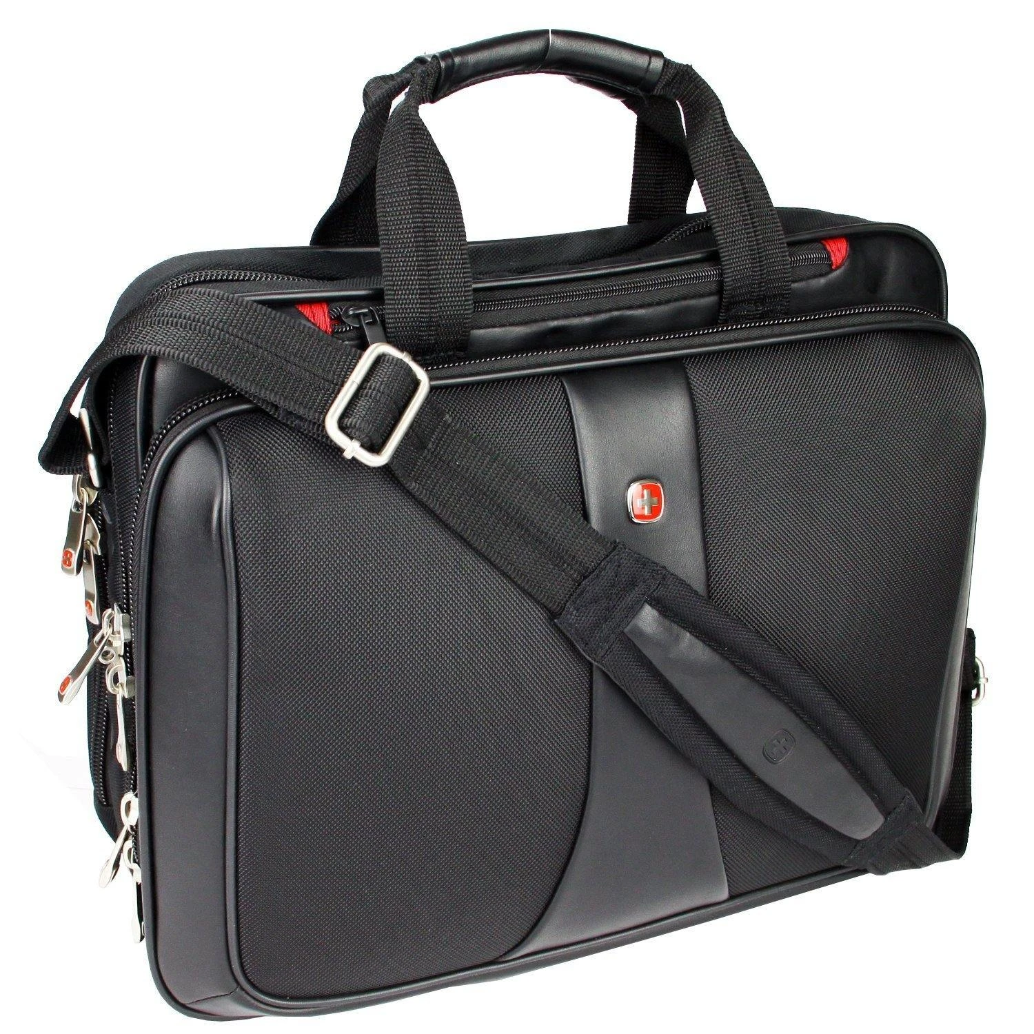 Swissgear Swiss Gear Laptop Briefcase Computer Bag 3 Year Warranty Business Case Portfolio W Organizer Pockets 7 Swissgear Swiss Gear Laptop Briefcase Computer Bag 3 Year Warranty Business Case Portfolio W Organizer Pockets - Image 5