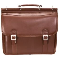 McKlein USA Halsted 15.6" Double Compartment Laptop Briefcase