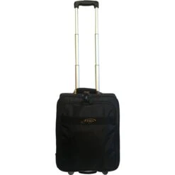 A.SAKS EXPANDABLE Upright 17" 2-Wheel Wheeled Boarding Bag
