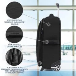 TravelPro Maxlite 5 20" 2-Wheel Wheeled Boarding Bag -Best Luggage Store 38cde57f33dc257cafb5b04f9f344061495b11c2ee495c17bc48a00390555dc0
