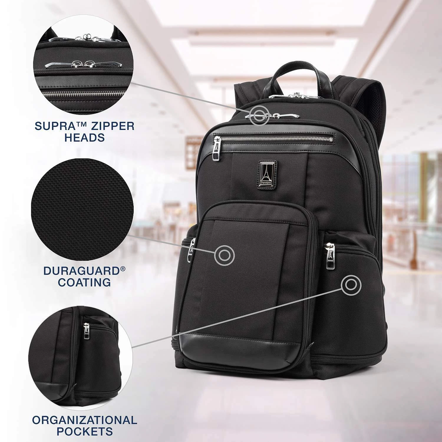 TravelPro Platinum Elite Business Backpack 4 TravelPro Platinum Elite Business Backpack - Image 2