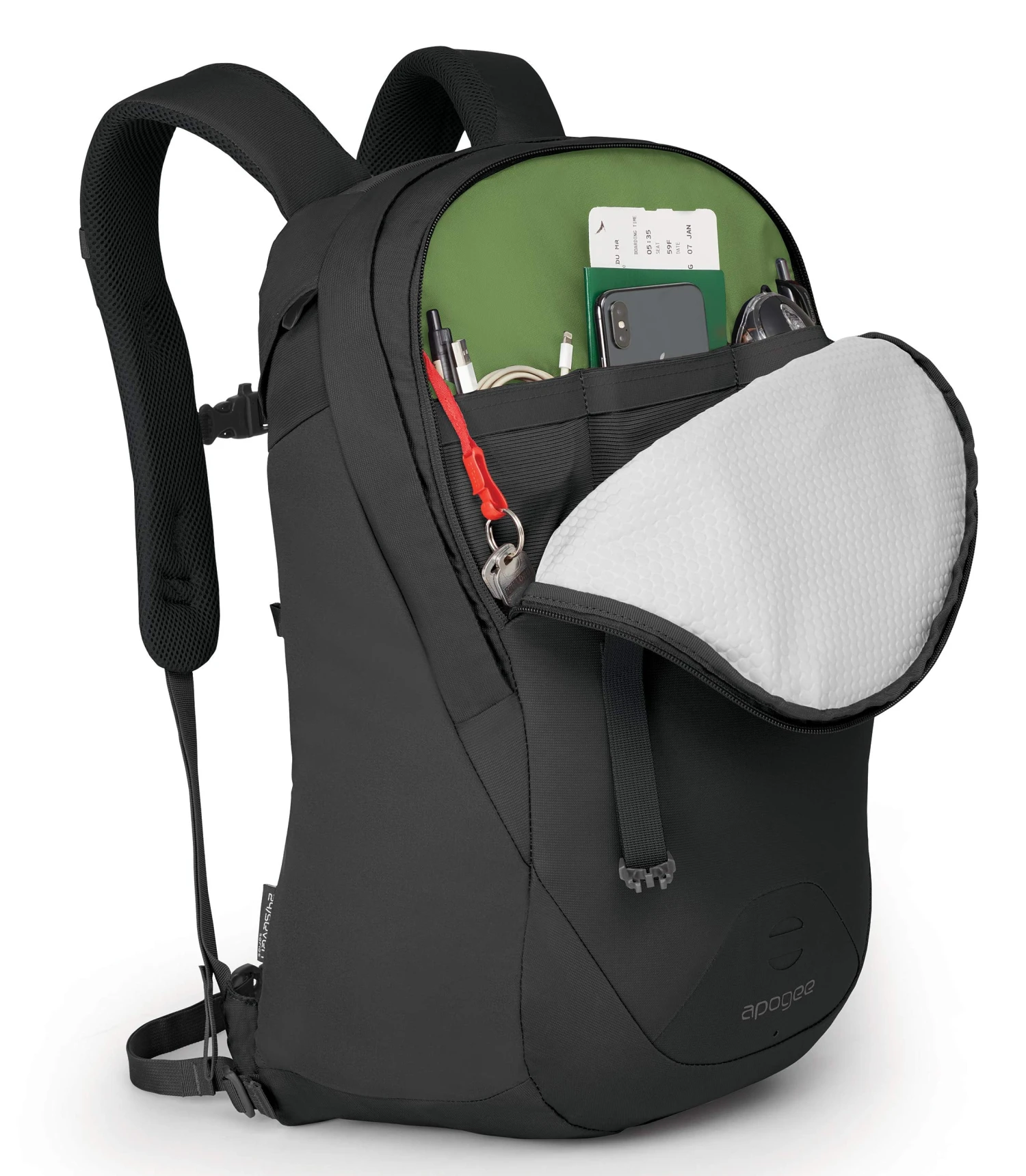 Osprey Packs Apogee Men's Laptop Backpack 7 Osprey Packs Apogee Men's Laptop Backpack - Image 5