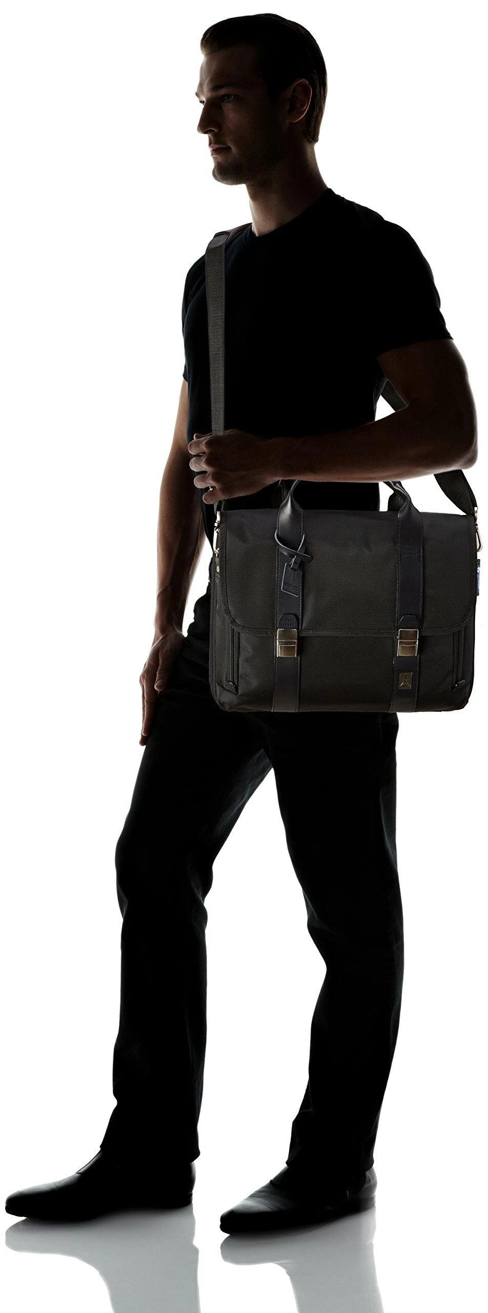 TravelPro Executive Choice Crew Checkpoint Friendly 15.6" Messenger Brief 7 TravelPro Executive Choice Crew Checkpoint Friendly 15.6" Messenger Brief - Image 5