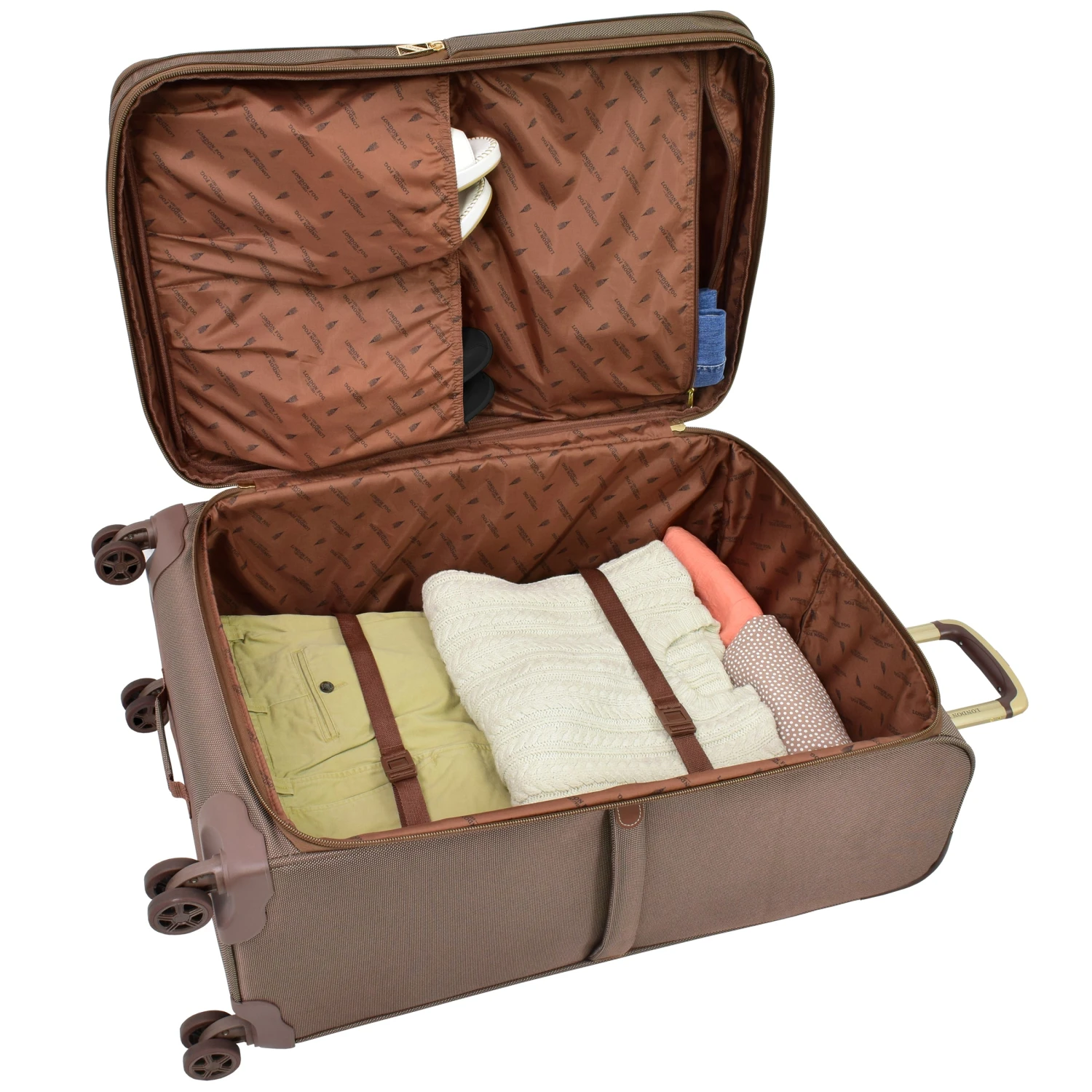 London Fog Kensington II 29" 4-Wheel Large Luggage 4 London Fog Kensington II 29" 4-Wheel Large Luggage - Image 2