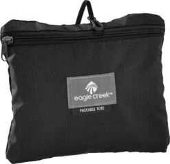 Eagle Creek Travel Essential Packable Tote -Best Luggage Store 41249 BK Packed 1