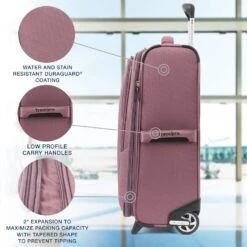 TravelPro Maxlite 5 22" 2-Wheel Carry-On Luggage -Best Luggage Store 479aa1843bdbe3ac3460d02a7a8f761661b45c054795373d5535c4c6565405dc
