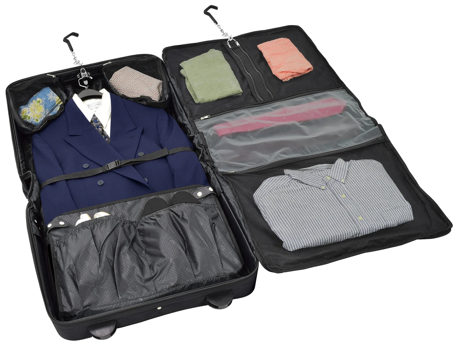 London Fog Knightsbridge 44" Wheeled Garment Bag 6 London Fog Knightsbridge 44" Wheeled Garment Bag - Image 4