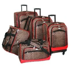 American Flyer AnimalPrint 5 Piece Set 4-Wheel Luggage Sets 27 American Flyer AnimalPrint 5 Piece Set 4-Wheel Luggage Sets -Best Luggage Store 480bb82bf294ebe40574f66d4255001dcbd4e6f1802d39758e59116c8ad1d982