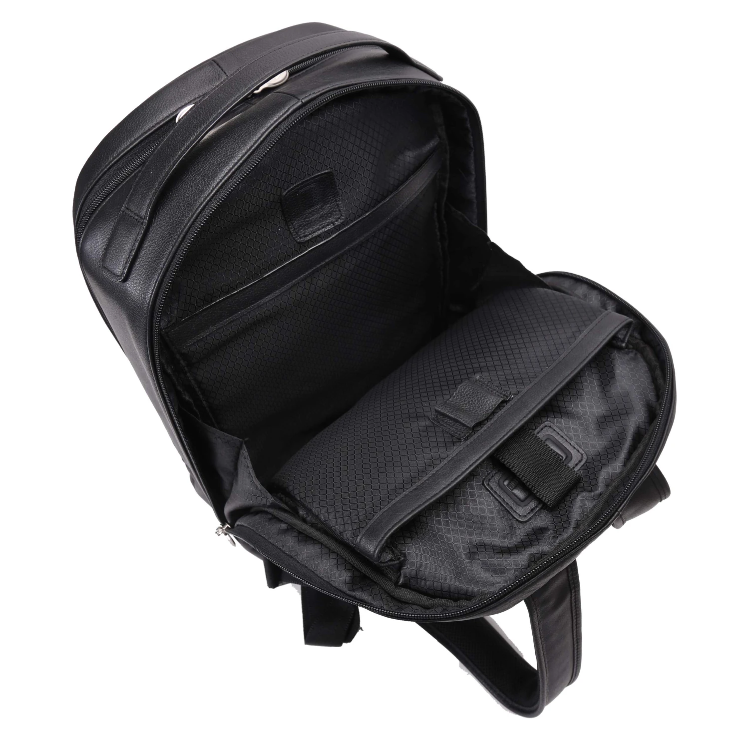 McKlein USA Parker 15" Leather Dual Compartment Laptop Backpack 9 McKlein USA Parker 15" Leather Dual Compartment Laptop Backpack - Image 7