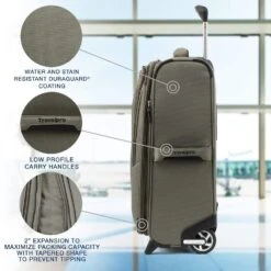 TravelPro Maxlite 5 20" 2-Wheel Wheeled Boarding Bag -Best Luggage Store 4f2d0ad14895df29505f7704fec53fa42f66bd7c206b371e5af3180576daa5b1