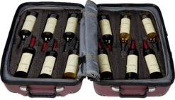 VinGardeValise Grande 05 - 12 Bottle Wine Travel Suitcase -Best Luggage Store 52a4fd983004258c16015a6be671a4959945cccdac464018e14a9c544596819f