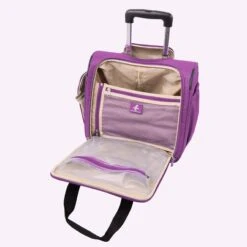 Atlantic Luggage Ultra Lite Softsides Rolling Underseat Carry-on -Best Luggage Store 580f1b2feb27720f15267b50d34d03a4ed7771474a96a73623d9037fedb99d91