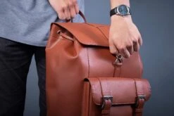 McKlein USA Hagen 15" Leather Laptop Backpack -Best Luggage Store 59596145f1b014babe7292db5791dfafd7674fb8e34877e1bb6088743f4ac6ea