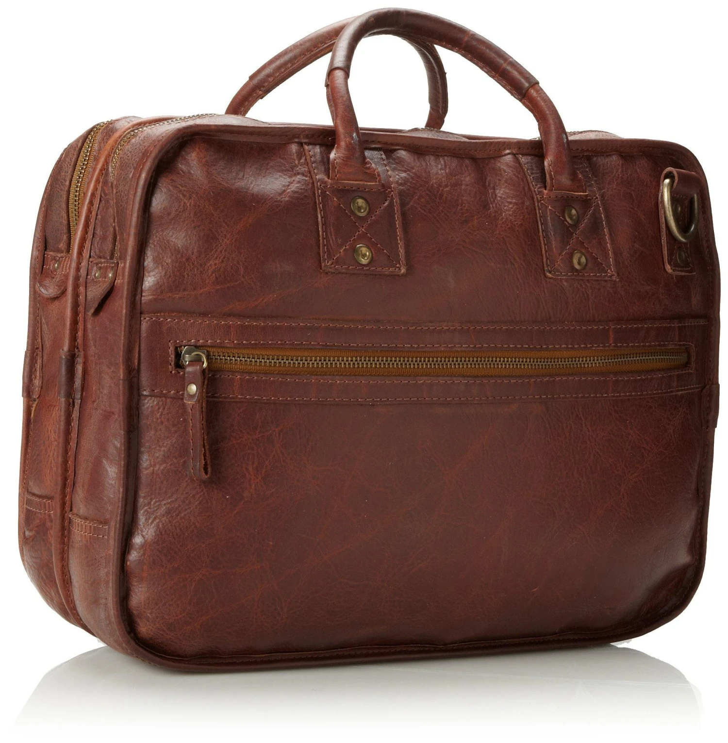 Will Leather Goods Men's Hank Portfolio Briefcase 4 Will Leather Goods Men's Hank Portfolio Briefcase - Image 2