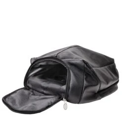 McKlein USA South Shore 17" Leather Carry-All Laptop & Tablet Overnight Backpack -Best Luggage Store 5bc89857ed1f82d678da708b2eb22c0c50b9696b7d4909e8648a130b111369f8