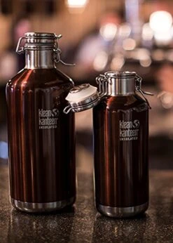 Klean Kanteen Double Wall Vacuum Insulated Stainless Steel Growler With Leak Proof Stainless Steel Swing Lok Cap - 32oz -Best Luggage Store 5c2f737755e95df27b45447422fa88a5f400e108d943c4ef98f625efc046b766