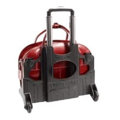 McKlein USA Glen Ellyn 15.4" Leather Wheeled Ladies' Laptop Briefcase -Best Luggage Store 6015f3737b8f77477bbff25e3aca1e63124605600be34c8cef691b74f938c94b
