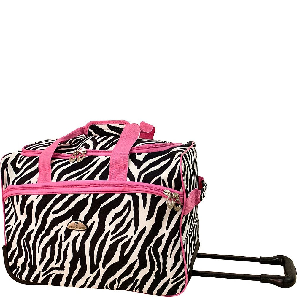 American Flyer AnimalPrint 5 Piece Set 4-Wheel Luggage Sets 11 American Flyer AnimalPrint 5 Piece Set 4-Wheel Luggage Sets - Image 9