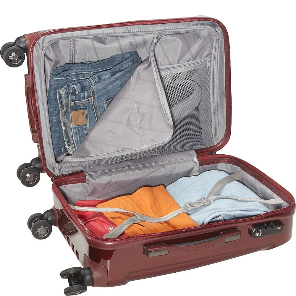Mancini M Tech 4 20" 4-Wheel Carry-On Luggage 6 Mancini M Tech 4 20" 4-Wheel Carry-On Luggage - Image 4
