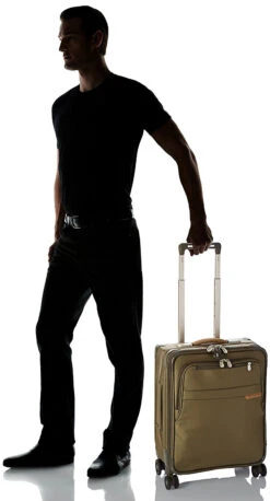 Briggs & Riley Baseline Expandable 21" 4-Wheel International Wide Body Carry-On Luggage -Best Luggage Store 676b3c183073a31a286f893ed2c951537476640ac21e6795b80d3ccc632b1bda
