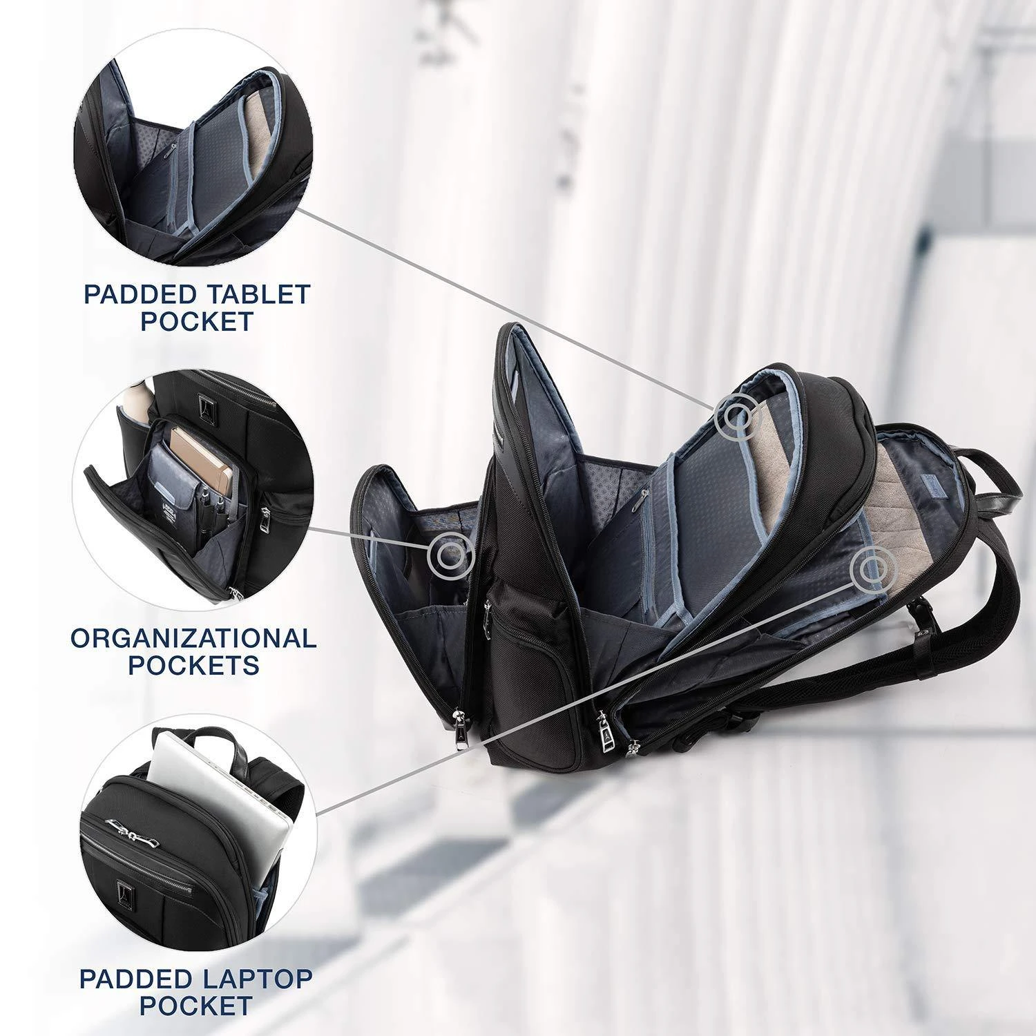 TravelPro Platinum Elite Business Backpack 6 TravelPro Platinum Elite Business Backpack - Image 4