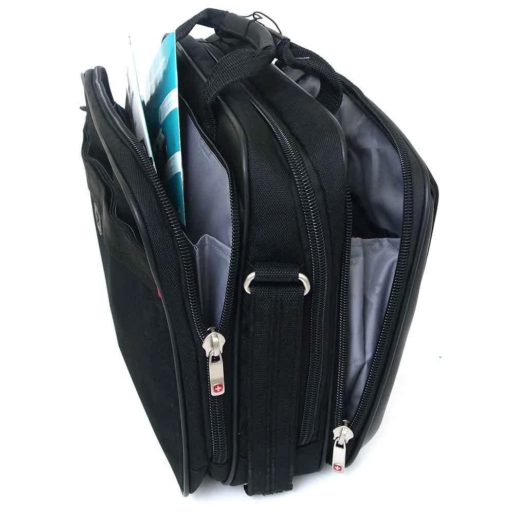 Swissgear Swiss Gear Laptop Briefcase Computer Bag 3 Year Warranty Business Case Portfolio W Organizer Pockets 11 Swissgear Swiss Gear Laptop Briefcase Computer Bag 3 Year Warranty Business Case Portfolio W Organizer Pockets - Image 9