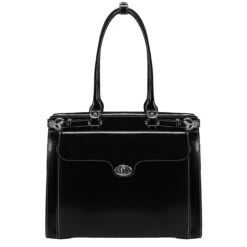 McKlein USA Winnetka 15.4" Leather Ladies' Laptop Briefcase W/ Removable Sleeve