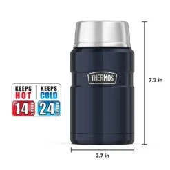 Thermos SS Vac Ins 24oz Food Jar -Best Luggage Store 6946afa7127ff4c68cd1d105452b377a28e94d4d678eded72ee706e72dfbe11e