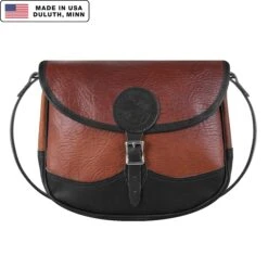 Duluth Pack Bison Leather Shell Purse, Medium