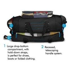 High Sierra Ultimate Access 2.0 Drop Bottom 36" 2-Wheel Wheeled Duffel Bags 22 High Sierra Ultimate Access 2.0 Drop Bottom 36" 2-Wheel Wheeled Duffel Bags -Best Luggage Store 6d4602b92080369cddf00592002f14f4d3f6d0d9d13f5f57c10353fcfc991655 0ae48478 694c 4a3c a4a5 544a93425535