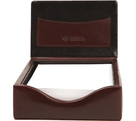 Bosca Old Leather Flip Top Memo Box 10 Bosca Old Leather Flip Top Memo Box - Image 8