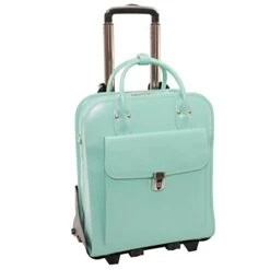 McKlein USA La Grange 15.4" Leather Vertical Wheeled Ladies' Laptop Briefcase -Best Luggage Store 6ebce393623e991cfdcce55d4a9b7eb41e9758b7064516f08f02af509ba9cd9b