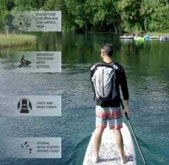 Geckobrands Paddler Waterproof Backpack 40 Geckobrands Paddler Waterproof Backpack -Best Luggage Store 70ca3debe3bbdf84c5eb5d60d5c8079c2ae66f02415888f04dfa6c120f176354