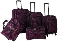 American Flyer Astor Collection 5-Piece Luggage Set -Best Luggage Store 7105602a6f7ae922ac484a58076635367f1c083a1ff1e5645c20b5237c9b6b35