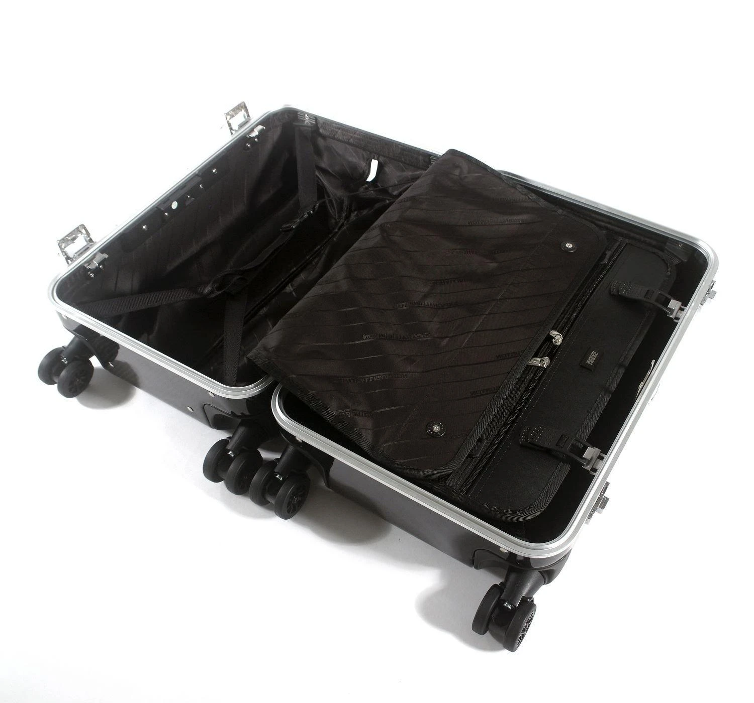 ZERO Halliburton Carbon Fiber Carry-On 4-Wheel Spinner Travel Case 8 ZERO Halliburton Carbon Fiber Carry-On 4-Wheel Spinner Travel Case - Image 6